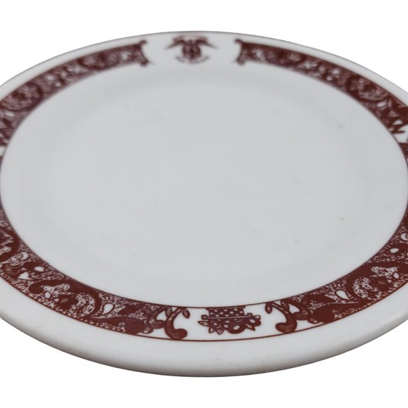 The Roosevelt Hotel Bread Plate Shenango China Vintage New Orleans USA - Picture 6 of 10